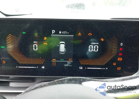 2025 Kia Carnival Mpv Hybrid Ex из США, поврежденный, VIN KNDNC5KA4S6030537